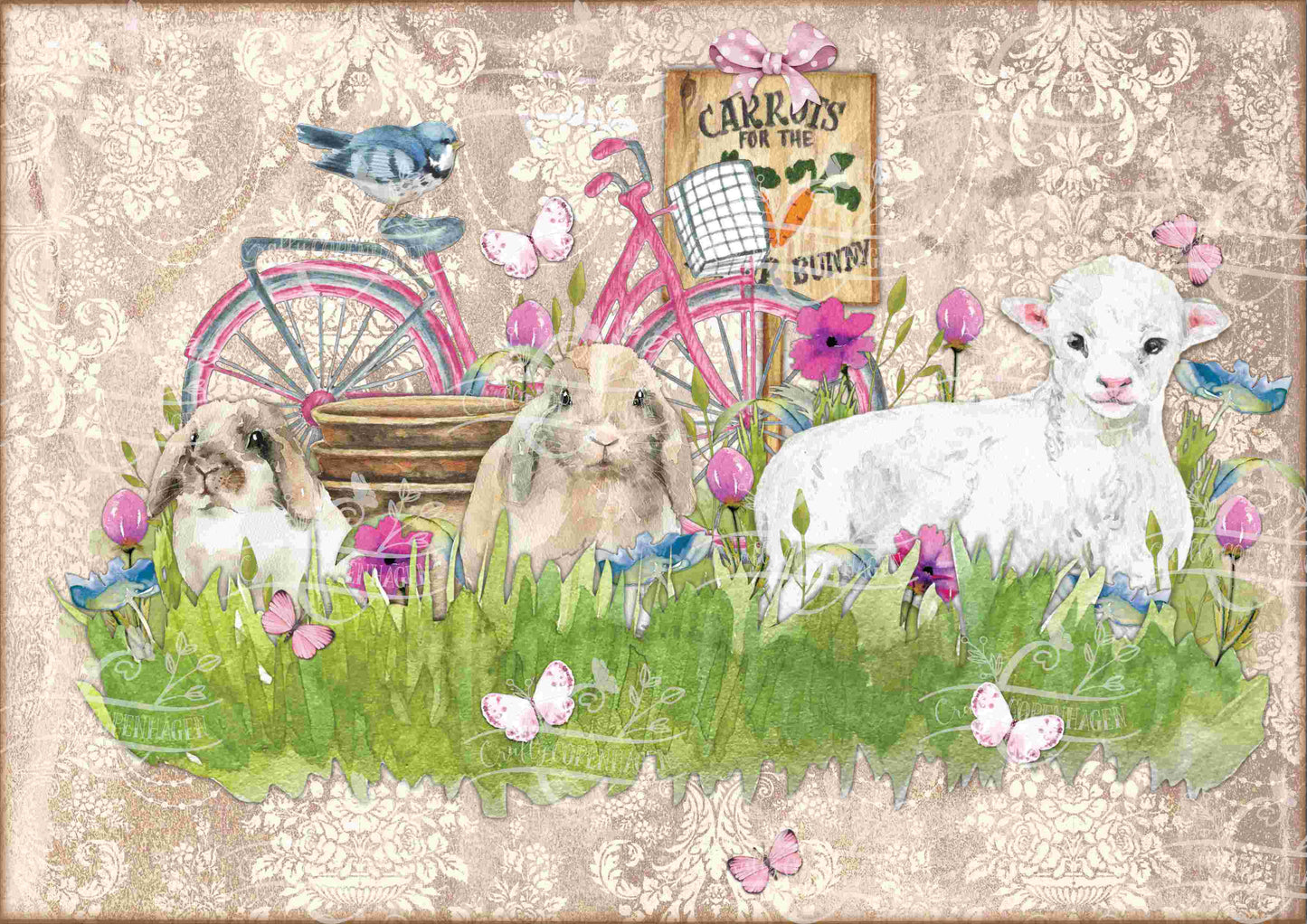 Eggstra Hoppy Easter Junk Journal Kit - 12 Pages Instant Download & Print Digital Scrapbook Paper, Cardmaking, Collage Paper, Spring, Easter